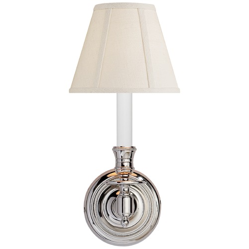 Studio VC French Sconce in Polished Nickel by Visual Comfort Signature