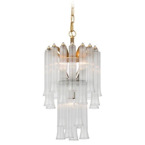 Julie Neill Lorelei Petite Chandelier in Gild by Visual Comfort Signature