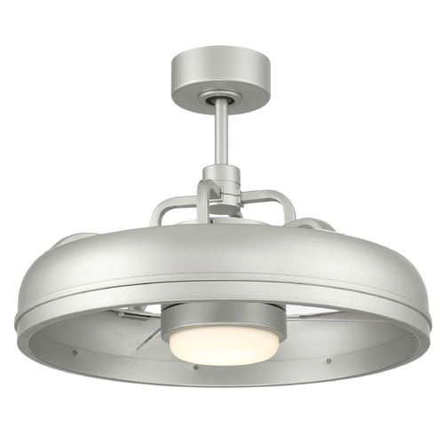 Taylor 20-Inch Chandelier Fan in Painted Nickel by Craftmade Lighting