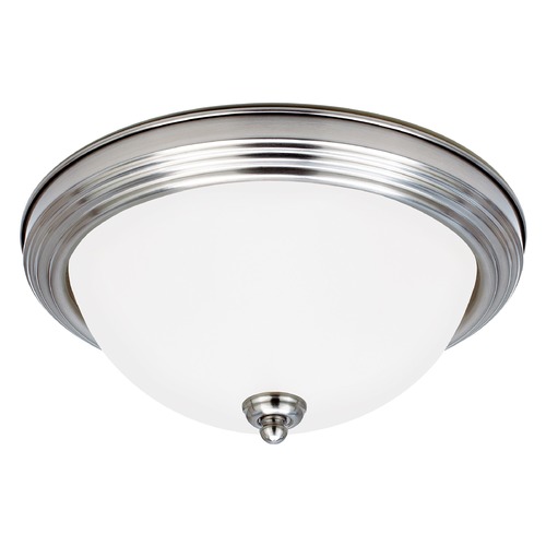 Generation Lighting Geary Brushed Nickel Flush Mount by Generation Lighting 77064-962