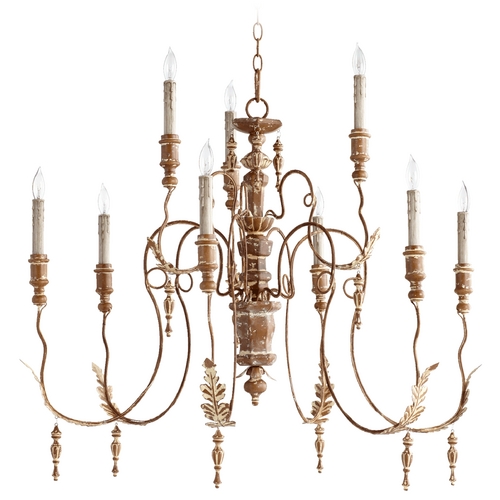 Quorum Lighting Salento French Umber Chandelier by Quorum Lighting 6006-9-94