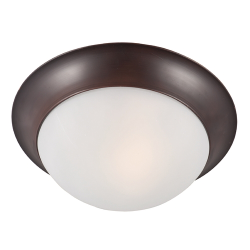Essentials Oil Rubbed Bronze Flush Mount by Maxim Lighting