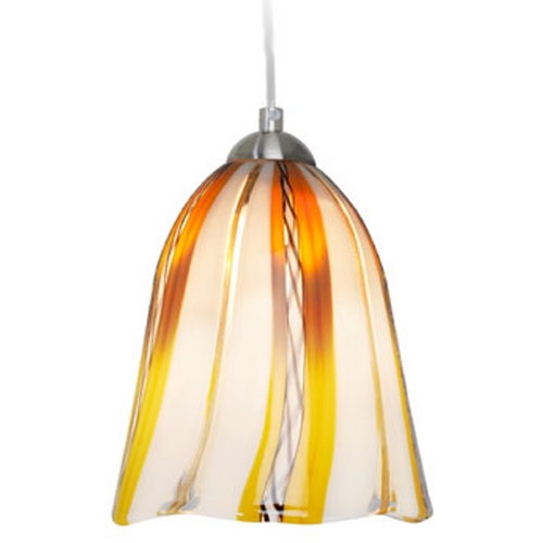 Oggetti Lighting Amore Satin Nickel Mini Pendant by Oggetti Lighting 18-L0159N