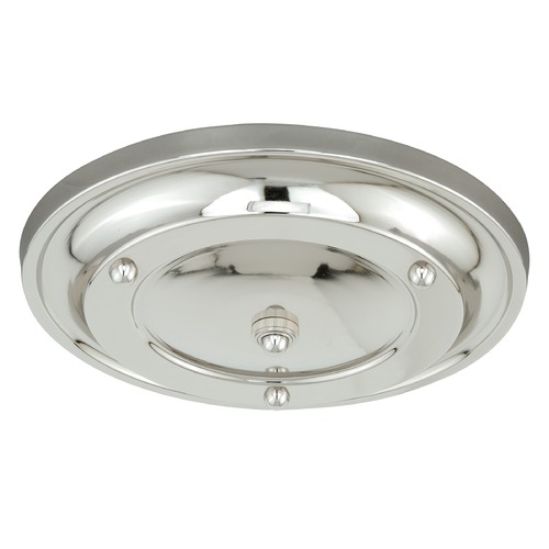 Canopy in Satin Nickel Ceiling Adaptor by Vaxcel Lighting