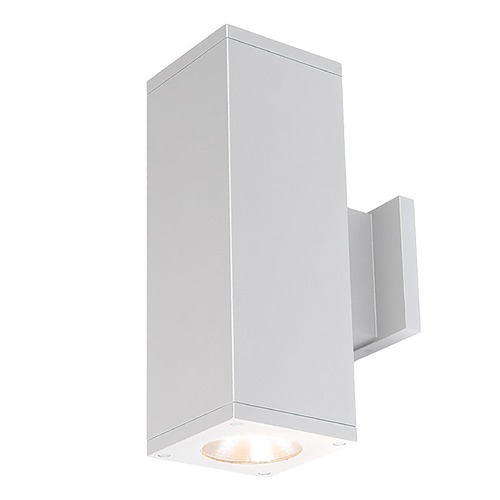 Cube Arch White LED Outdoor Wall Light by WAC Lighting