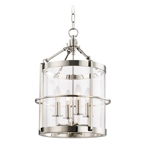 Hudson Valley Lighting Ren Pendant in Polished Nickel by Hudson Valley Lighting BKO200-PN