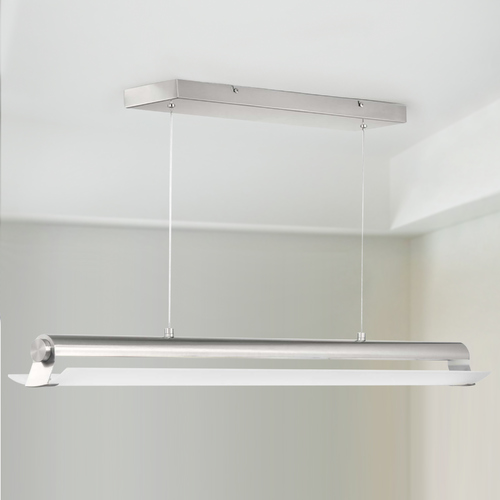 Progress Lighting Concourse LED Brushed Nickel LED Island Light by Progress Lighting P500002-009-30