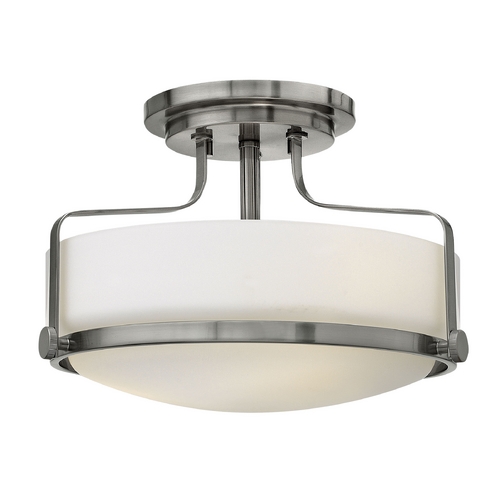 Harper 14.50-Inch Flush Mount in Brushed Nickel by Hinkley Lighting