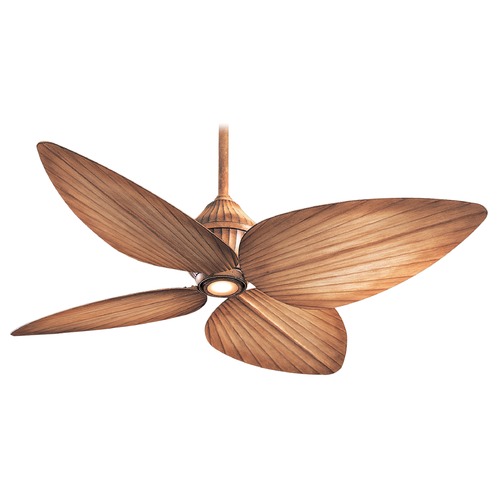 Gauguin 52-Inch LED Fan in Bahama Beige by Minka Aire