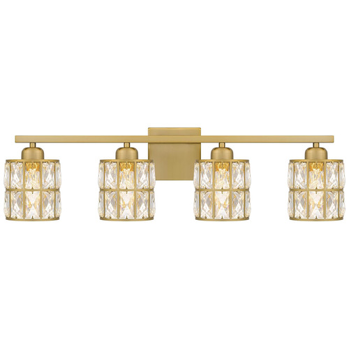 Quoizel Lighting Gibson Aged Brass Bathroom Light