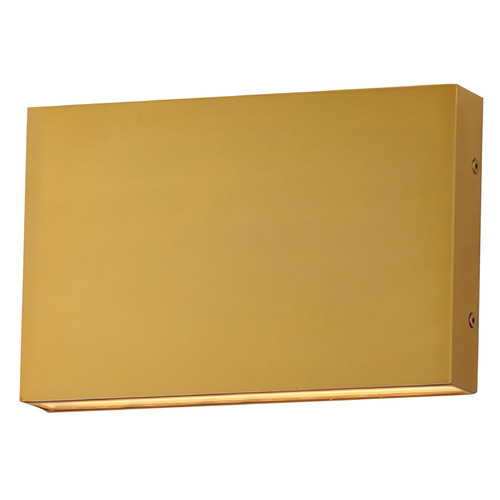 Et2 Brik Natural Aged Brass LED Sconce