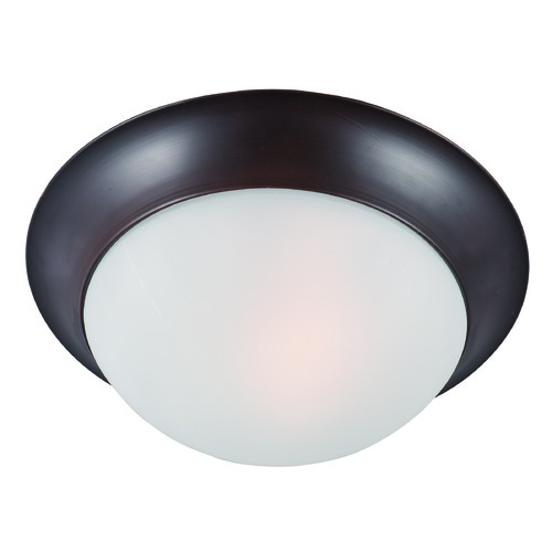 Essentials Oil Rubbed Bronze Flush Mount by Maxim Lighting