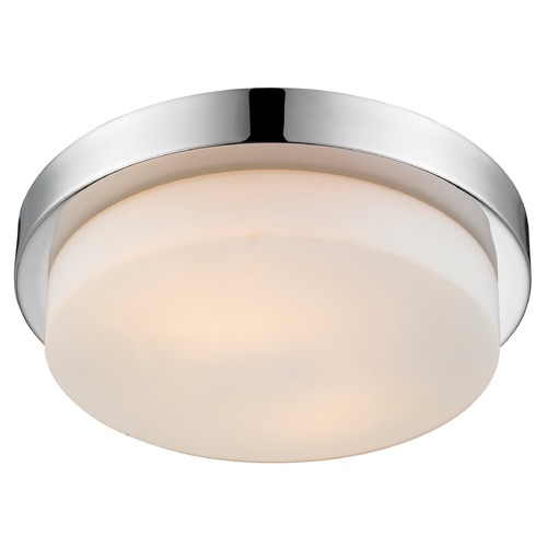 Multi-Family 13-Inch Flush Mount in Chrome by Golden Lighting