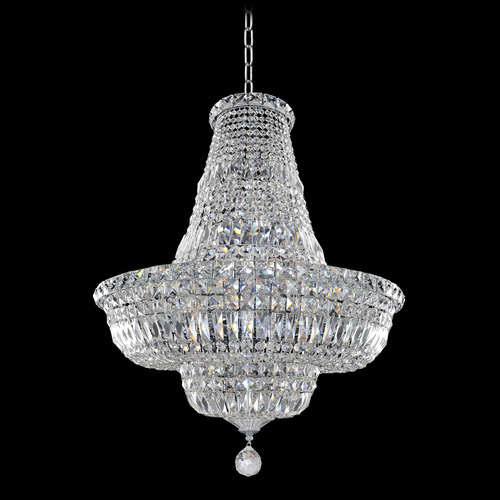 Allegri Crystal Betti Polished Chrome Pendant Light