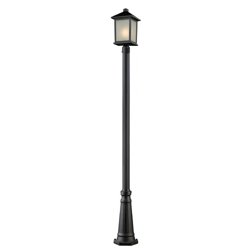 Holbrook Black Post Light by Z-Lite