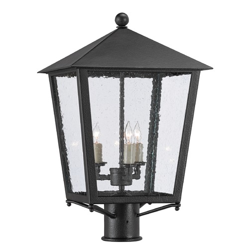 Currey and Company Lighting Bening 20.5-Inch Post Light in Midnight by Currey & Company 9600-0005