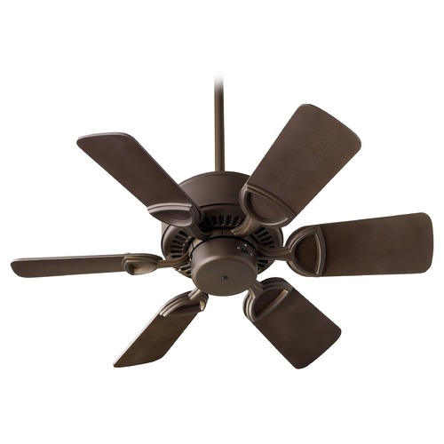 Quorum Lighting Estate Oiled Bronze Ceiling Fan Without Light by Quorum Lighting 43306-86