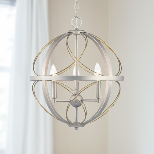 Brandywine Silver Ridge 3-Light Pendant by Progress Lighting