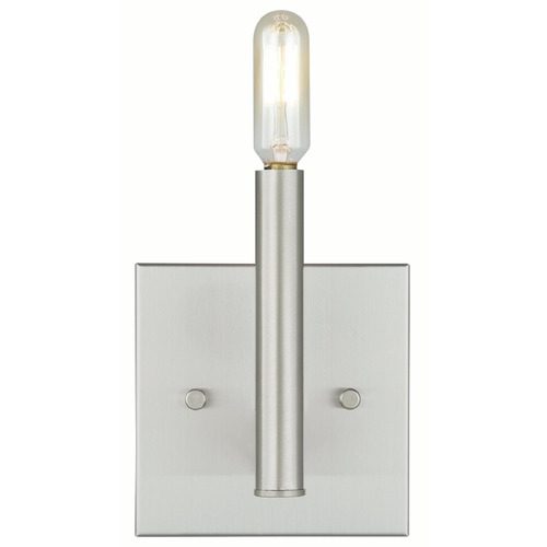 Visual Comfort Studio Collection Vector Brushed Nickel Sconce