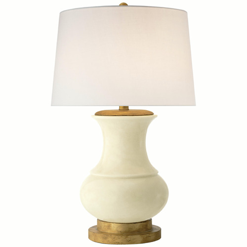 Chapman & Myers' Deauville Lamp in Tea Stain Porcelain by VC Signature