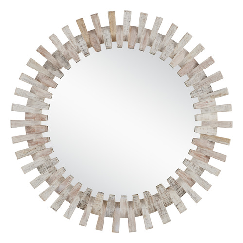 Diza Round 48-Inch Decorative Mirror