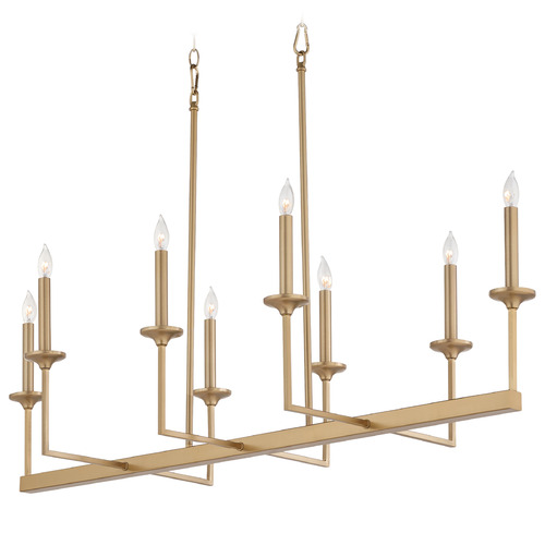 Quorum Lighting Eldorado Aged Brass Island Light by Quorum Lighting 6505-8-80