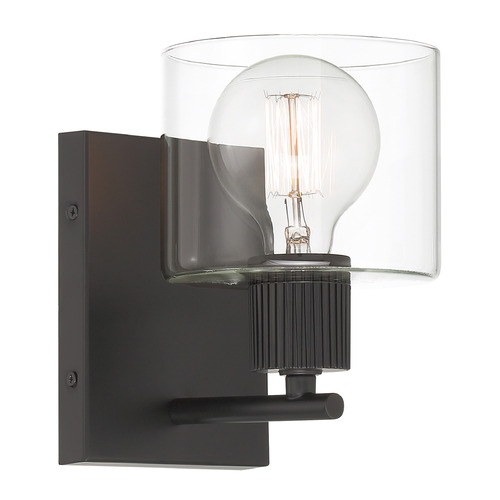 Designers Fountain Vibrato Matte Black Sconce