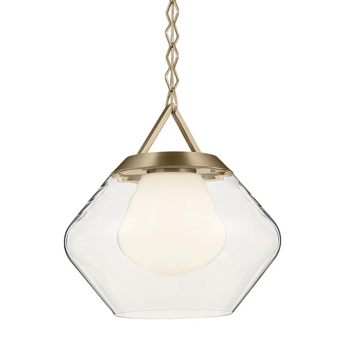 Nella 16.50-Inch Pendant in Champagne Bronze by Kichler Lighting