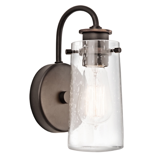 Braelyn 9.50-Inch Wall Sconce in Olde Bronze by Kichler Lighting