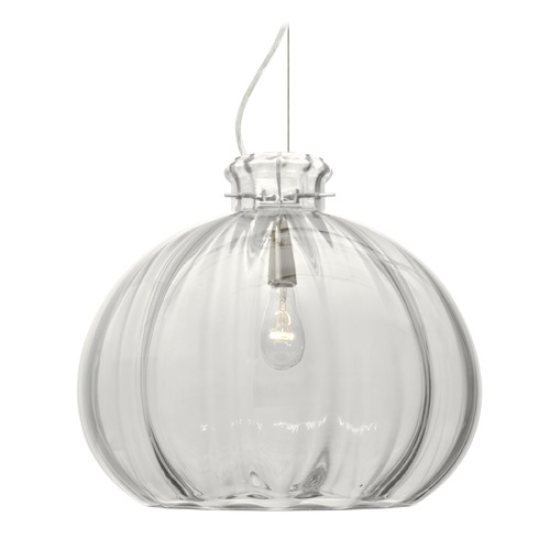 Besa Lighting Pinta Satin Nickel Pendant Light