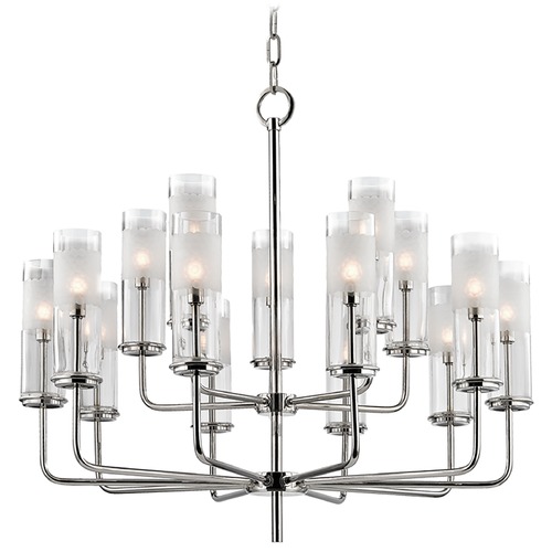 Hudson Valley Lighting Wentworth 15-Light Chandelier in Polished Nickel by Hudson Valley Lighting 3930-PN