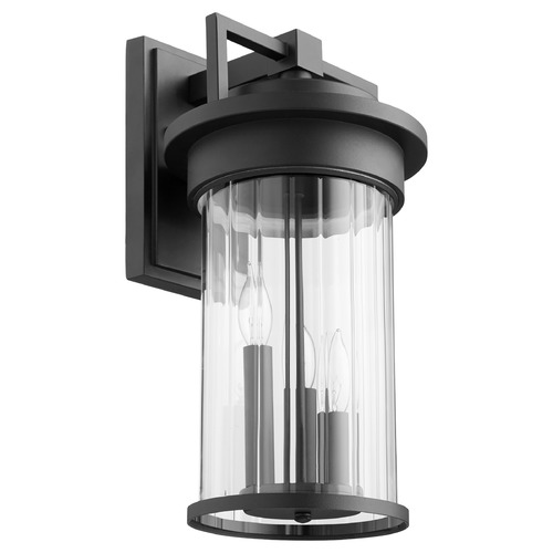 Dimas Noir Outdoor Wall Light by Quorum Lighting