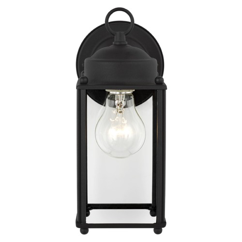 Generation Lighting New Castle Black Outdoor Wall Light by Generation Lighting 8593-12