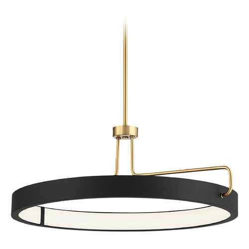 Pemberton Convertible 26-Inch Pendant in Brass by Eurofase Lighting