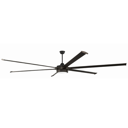 Prost 120-Inch Espresso LED Ceiling Fan by Craftmade Lighting