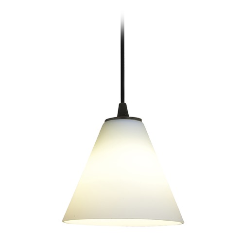 Access Lighting Martini Oil Rubbed Bronze LED Mini Pendant by Access Lighting 28004-3C-ORB/WHT