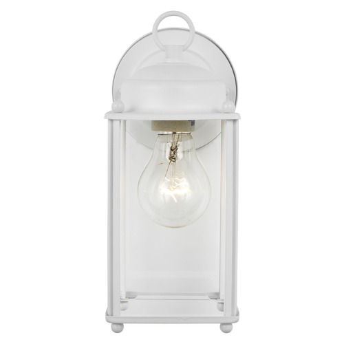 New Castle White Outdoor Wall Light by Generation Lighting