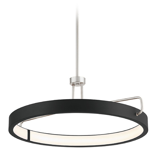 Pemberton Convertible 26-Inch Pendant in Nickel by Eurofase Lighting