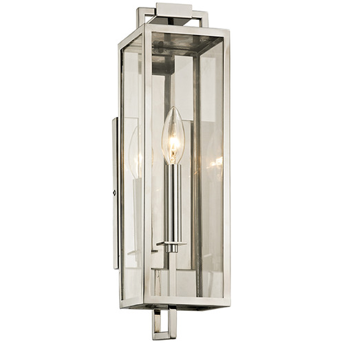 Troy Lighting Beckham Stainless Steel Outdoor Wall Light