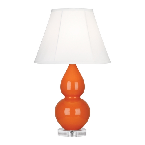 Robert Abbey Lighting 22-Inch Double Gourd Table Lamp in Pumpkin by Robert Abbey A695