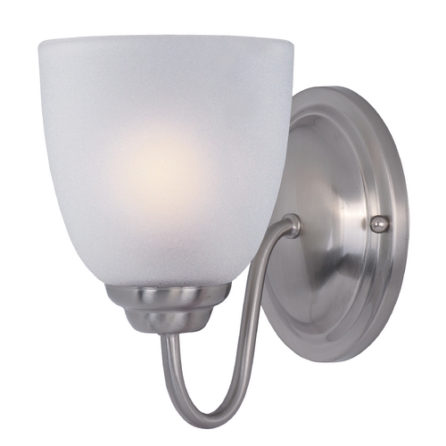 Stefan Satin Nickel Sconce by Maxim Lighting