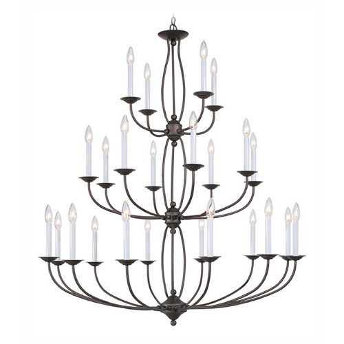 Livex Lighting Livex Lighting Bronze Chandelier 4180-07