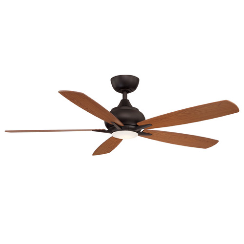 Fanimation Fans Doren Dark Bronze LED Ceiling Fan with Light