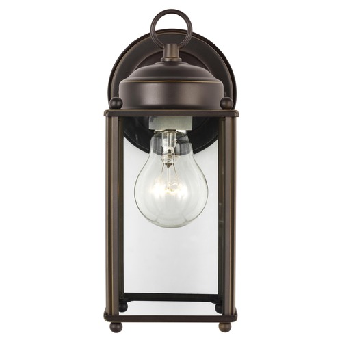 Generation Lighting New Castle Antique Bronze Outdoor Wall Light by Generation Lighting 8593-71