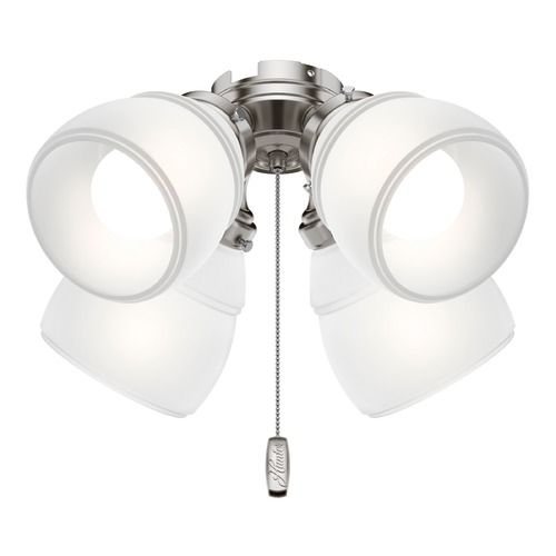 Brushed Nickel LED Fan Light Kit by Hunter Fan Company