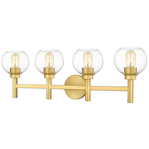 Sutton Brushed Gold Bathroom Light by Z-Lite