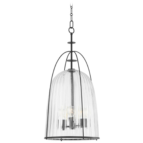 Quorum Lighting Alice Matte Black Pendant with by Quorum Lighting 864-3-59