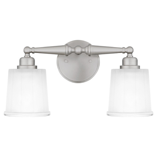 Quoizel Lighting Cecilia Brushed Nickel Bathroom Light