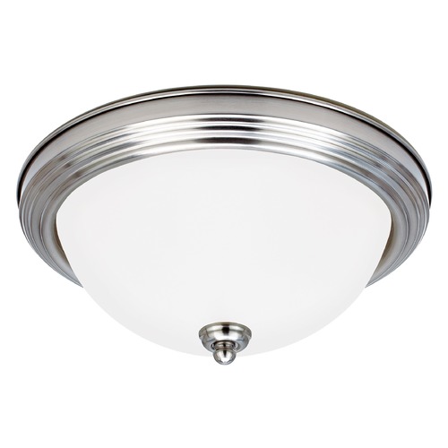 Generation Lighting Geary Brushed Nickel Flush Mount by Generation Lighting 77065-962