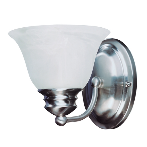 Maxim Lighting Malaga Satin Nickel Sconce by Maxim Lighting 2686FTSN